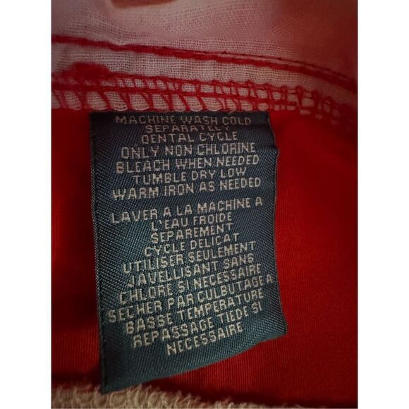 CARIBBEAN JOE SIZE 16 RED SHORTS - Picture 6 of 7